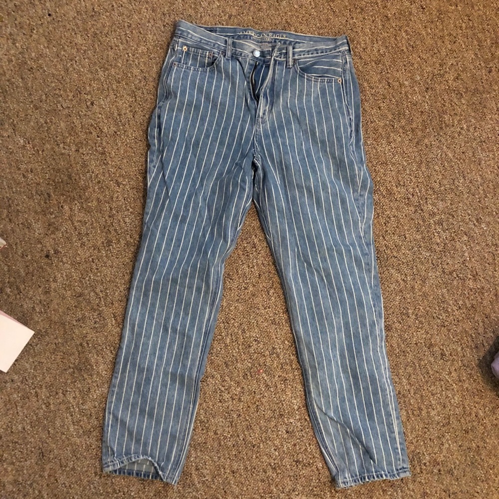 AE mom jeans